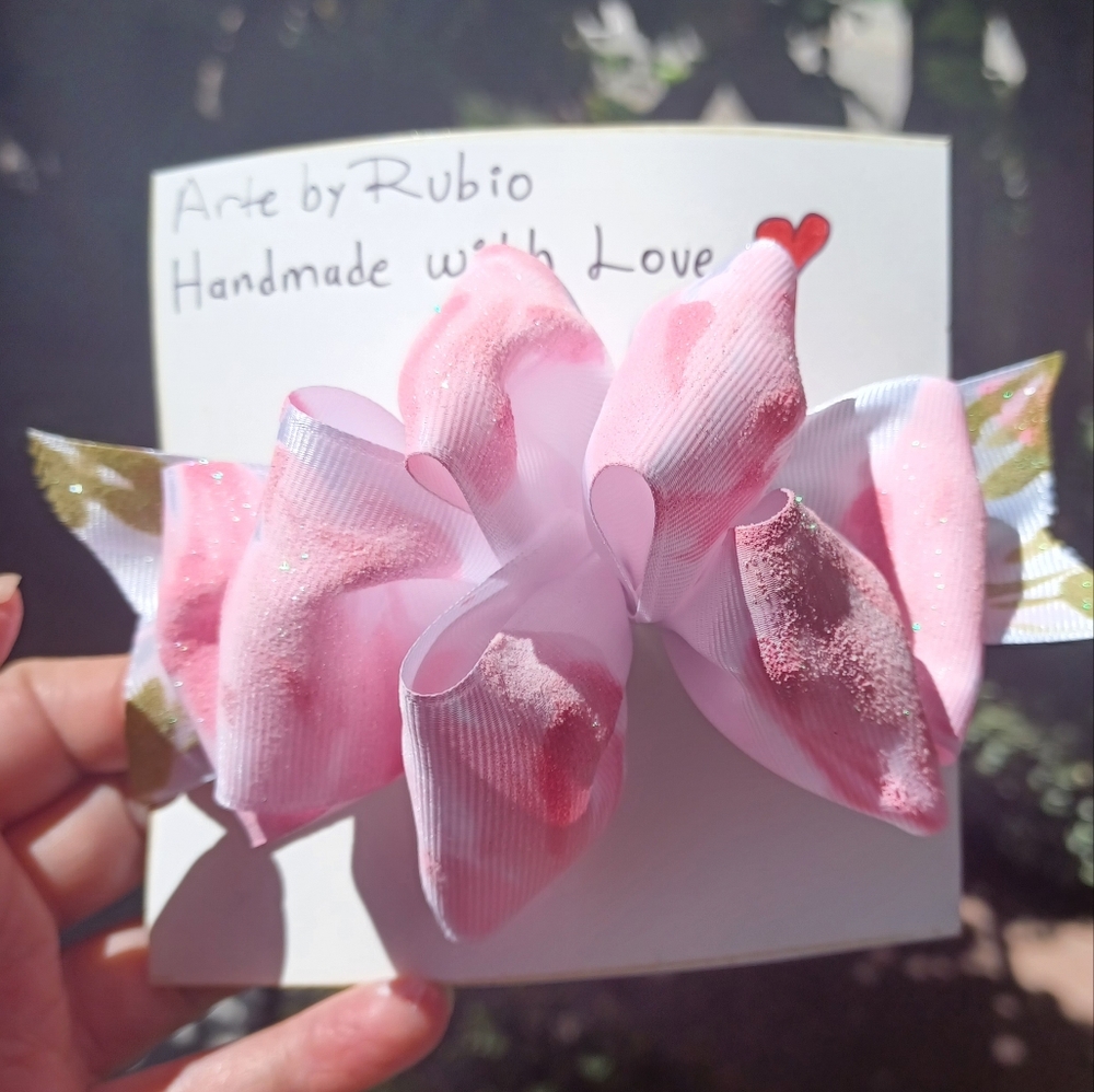 Hair Bow holder for Girls Handmade